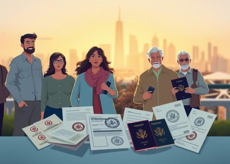 شروط الهجرة العائلية إلى أمريكا