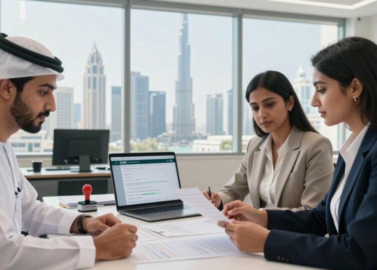 Residence visa for working in the UAE