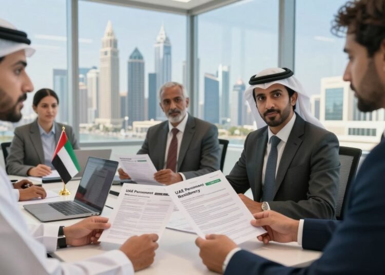 uae permanent residency permit