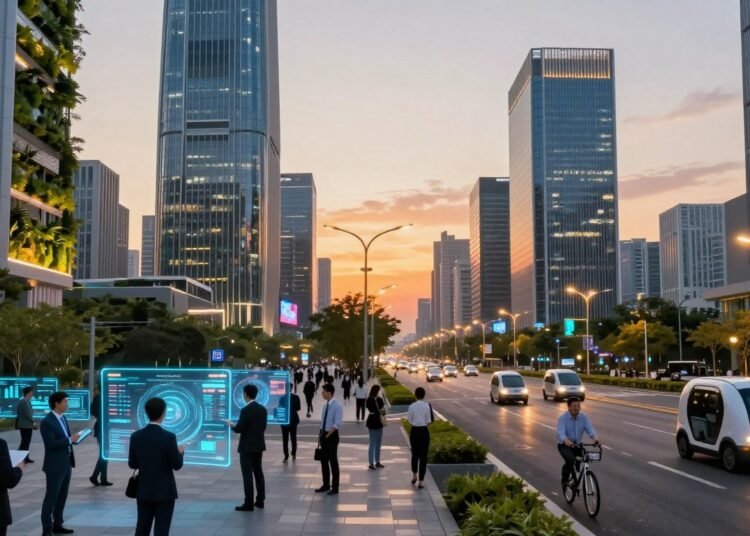 المدن الذكية